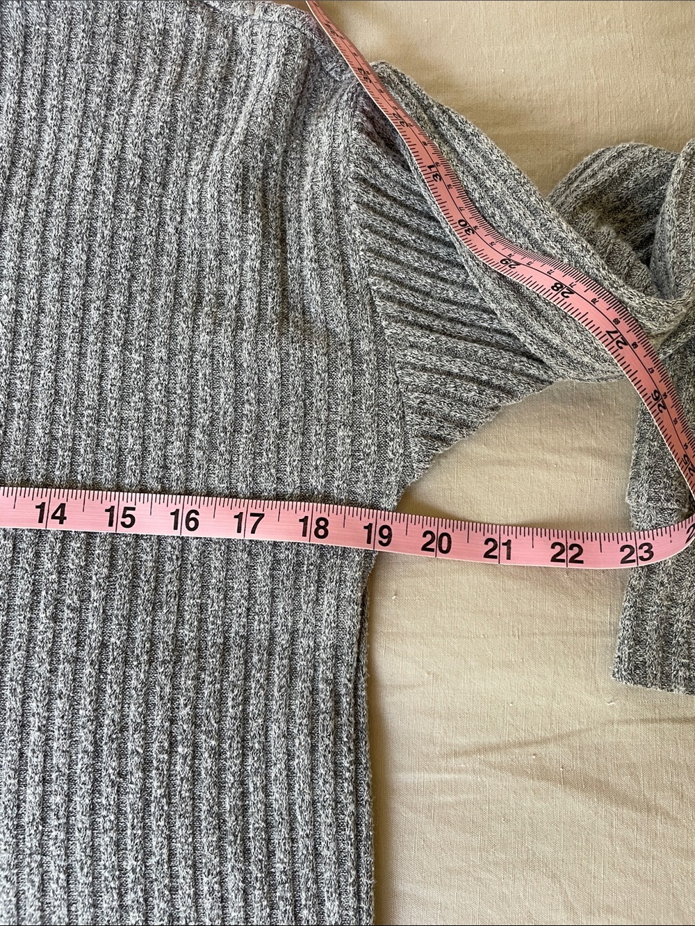 Wilfred free grey long sleeve slight crop fit - Picture 5 of 7